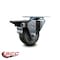 Service Caster 3'' Gray Poly Wheel Swivel Top Plate Caster Posi Brake SCC-20S314-PPUB-PLB - alternate 3
